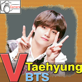 V Kim Tae-hyung BTS Selfie Camera icon