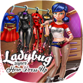 Ladybug Superhero Dress up icon
