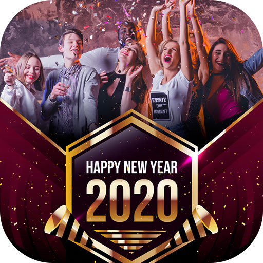 New Year Video Maker with Music-Photo Movie Maker icon