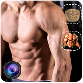 Six Pack Abs Body Builder photo Editor- Men- Girls icon