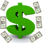 Counting the money icon