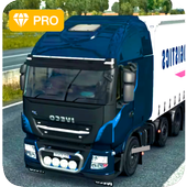 Driving Iveco Truck Simulator 19 icon