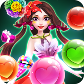 Fashion Girl Bubble icon