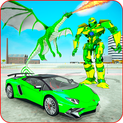 Flying Fire Dragon Robot Transform - Flying Dragon icon