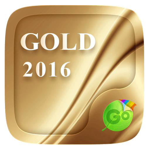 Gold 2016 GO Keyboard Theme icon