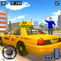 Modern Cab Taxi City Driving - Taxi Driving Games