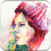WaterPaint Color Sketch Effect icon