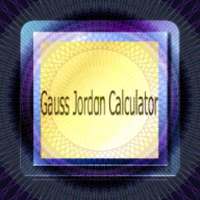 Gauss Jordan Calculator on 9Apps