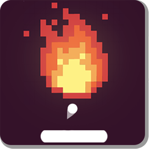 Red ball breaker: break brick and pixel shot game icon