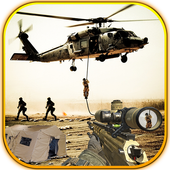 Sniper Shooting Heli Action icon