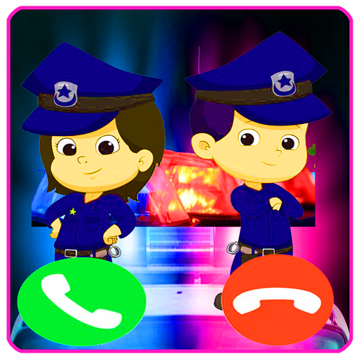 fake police les enfants prank icon