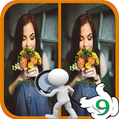 Der Unterschied zwischen zwei Bildern icon