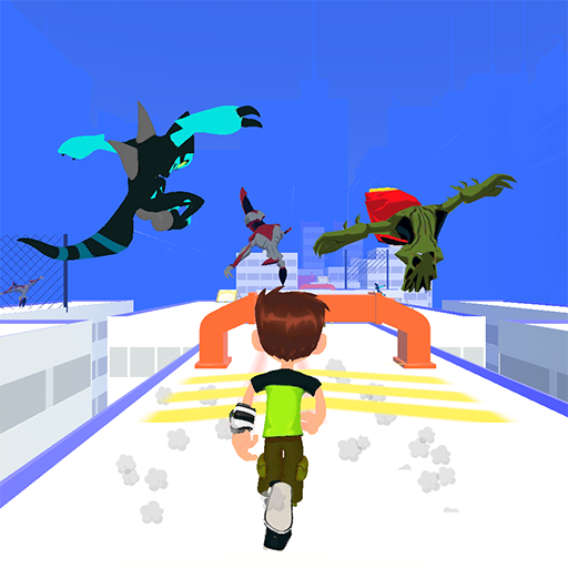 Omnitrix Race Simulator 3D | 10 Parkour Freerun icon