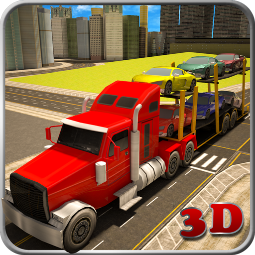 Cargo Truck Transporter 3D icon