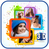 3D Collage Photo Frame icon