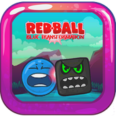 Red Ball blue Hero 4: Red Roller Ball Adventure icon