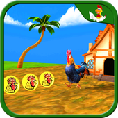 Farm Animal Escape Rooster Run icon