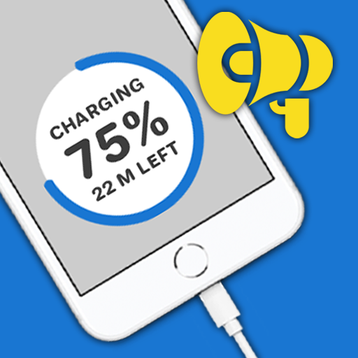 Full Charging alarm alert: Stop over charging icon