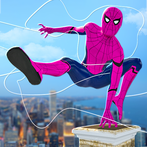 Spider Rope Hero: Superhero Gangster Fighting icon