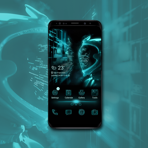 ikon Digital Robot Theme