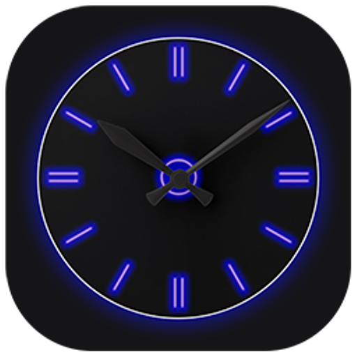 Neon Clock Live Wallpaper icon