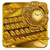 Gold Pattern Keyboard icon