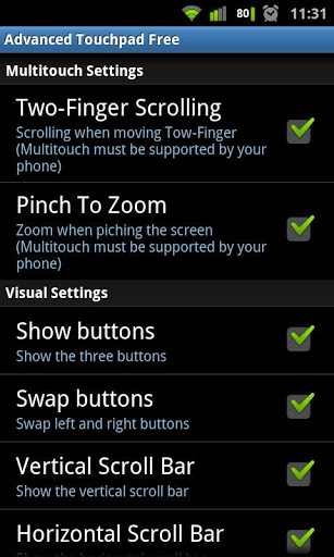 Advanced Touchpad Remote Mouse screenshot 5