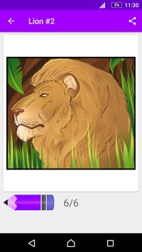 Learn How to Draw Lions screenshot 8