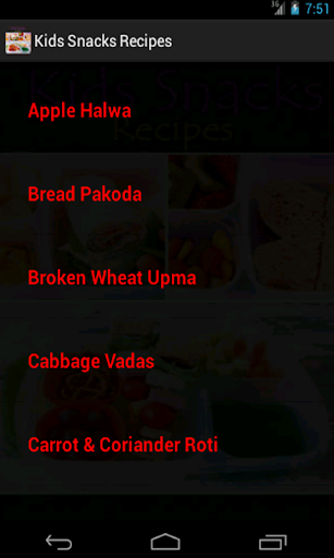 Snacks Recipes screenshot 2