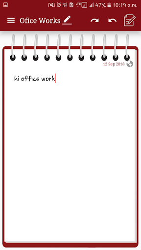 #NotePad screenshot 1