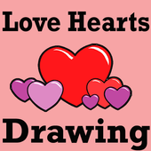 Learn How to Draw Love Hearts Videos App icon