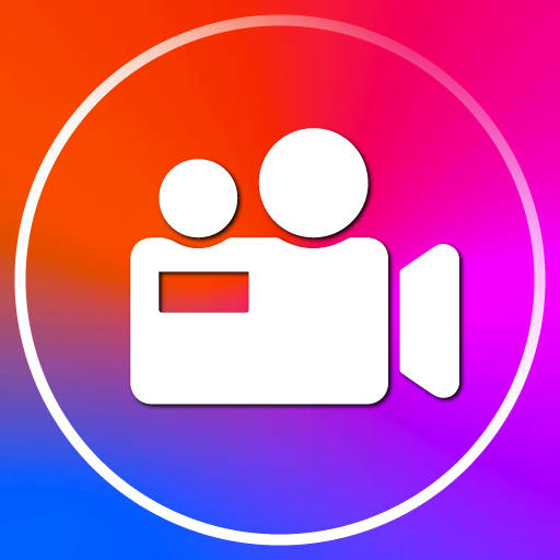 Screen recorder with sound &amp; voice recorder icon