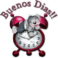 Buenos días y buenas noches pegatinas (Stickers)