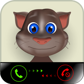 Fake Call From Talking Tom أيقونة