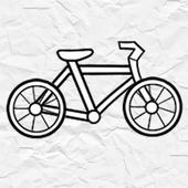 Paper Bike icon
