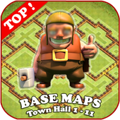 Top Base Maps COC TH 1 - TH 11 offline icon