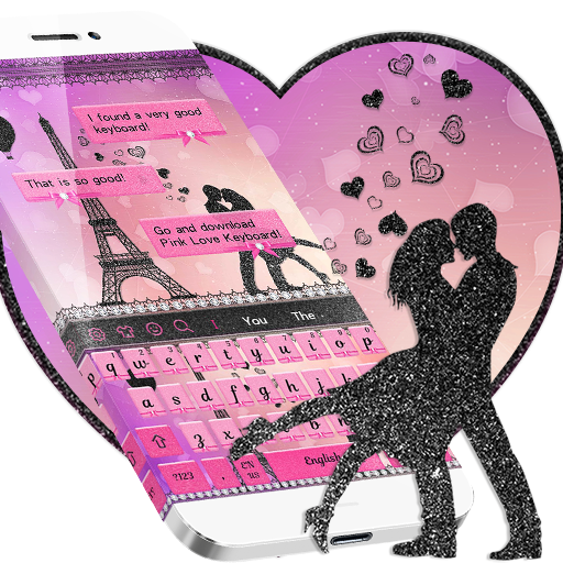 Pink Lover Keyboard Theme icon