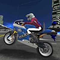 Police Motorbike 3D Simulator 2018