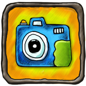 Drawing camera icon