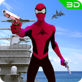 Superhero Navy Warship Battle - Hero Shooting icon