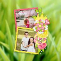 Awesome Double Photo Frame Garden Wale Application on 9Apps