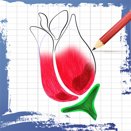 100  How to Draw Flowers icon
