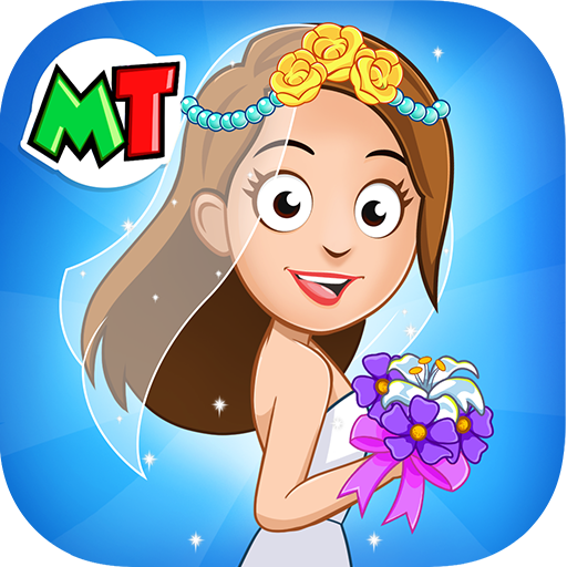 My Town: Wedding Day girl game icon