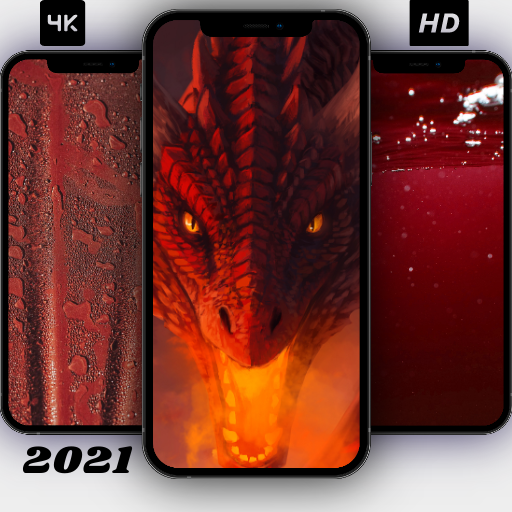 Red Wallpapers &amp; Backgrounds HD icon