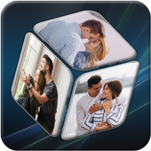 3D Cube Live Wallpaper - Romantic Love Cube LWP icon