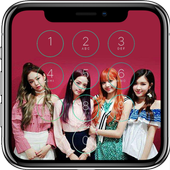 Black Pink Lock Screen icon