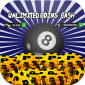 NEW Cheats: 8Ball Pool Unlimited Coins Prank icon