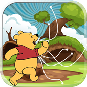 Winnie super pooh : teddy bear adventure game icon