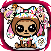 how to draw cute tokidokii icon