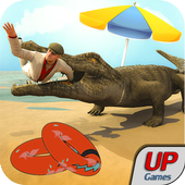 Angry Crocodile Simulator 2018: Swamp 3D Attack icon